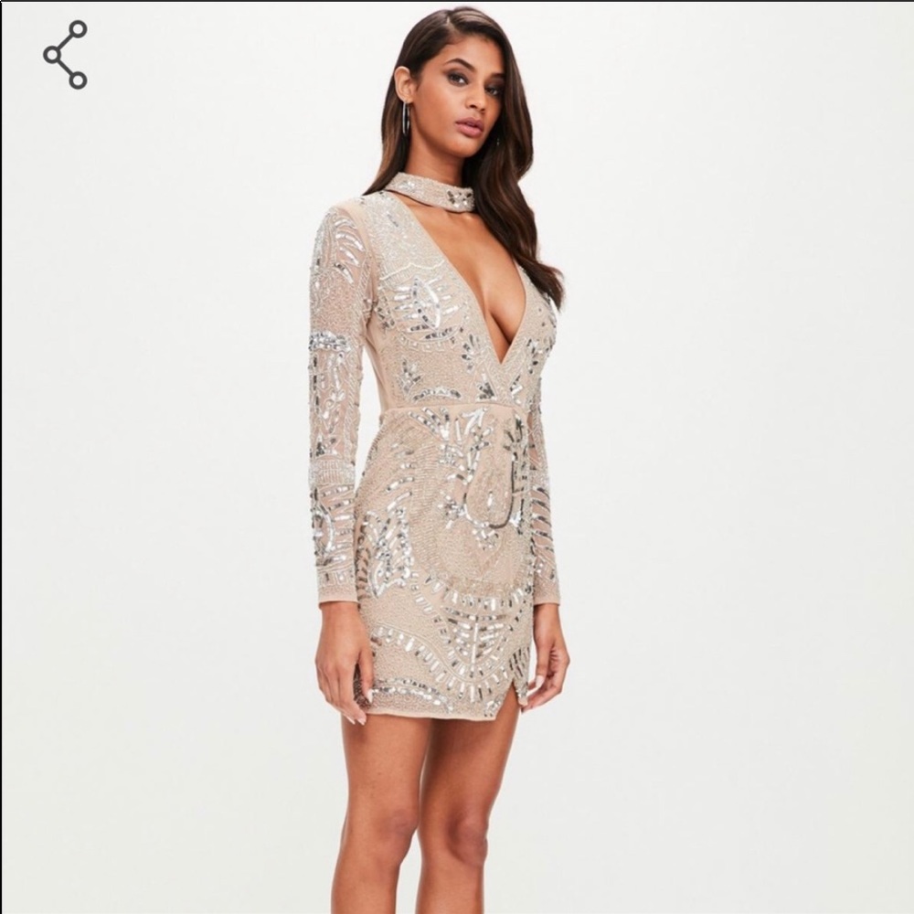 *SOLD* Peace + Love Gorgeous Embellished Dress